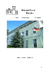 19. ausgabe der vereinszeitung